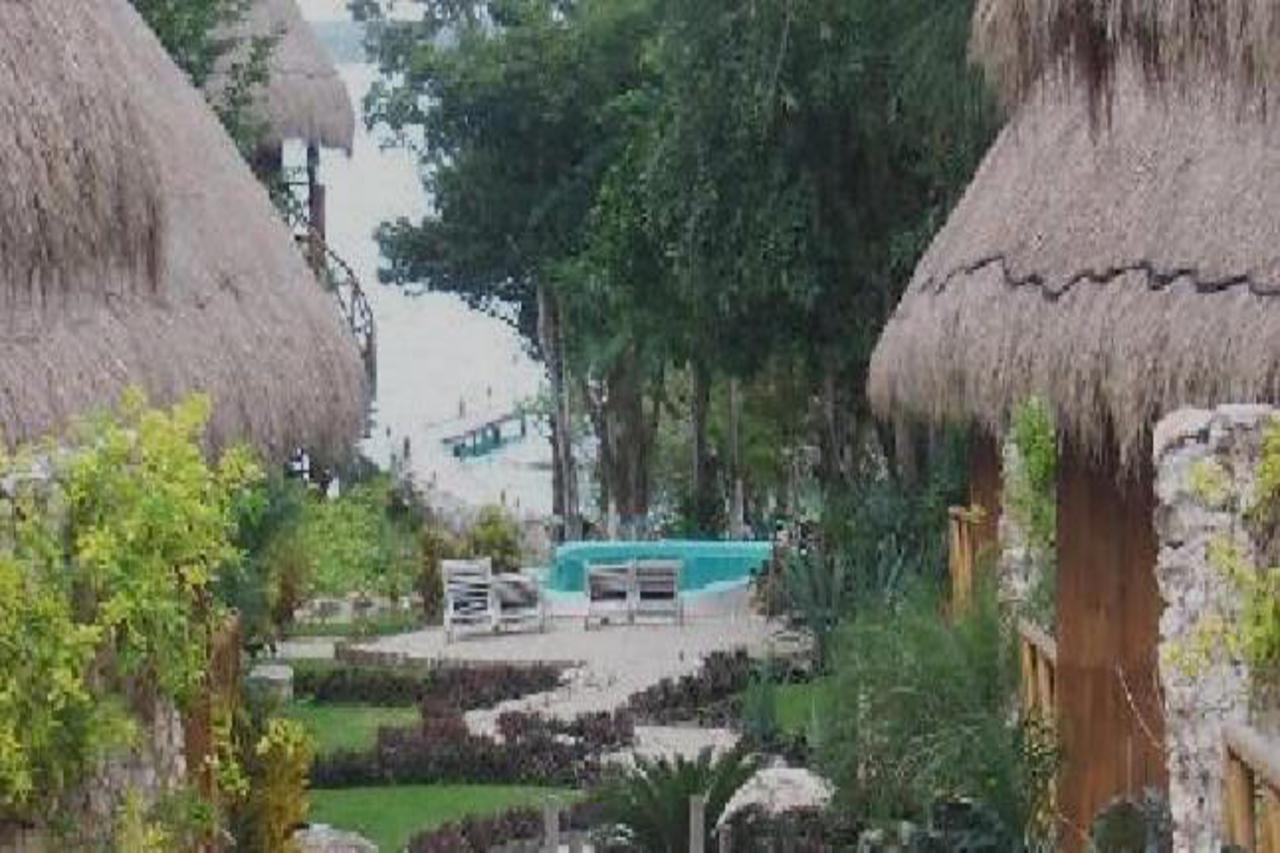 Villas Eco-Romanticas Kuuch Ka'Anil Bacalar Exteriör bild
