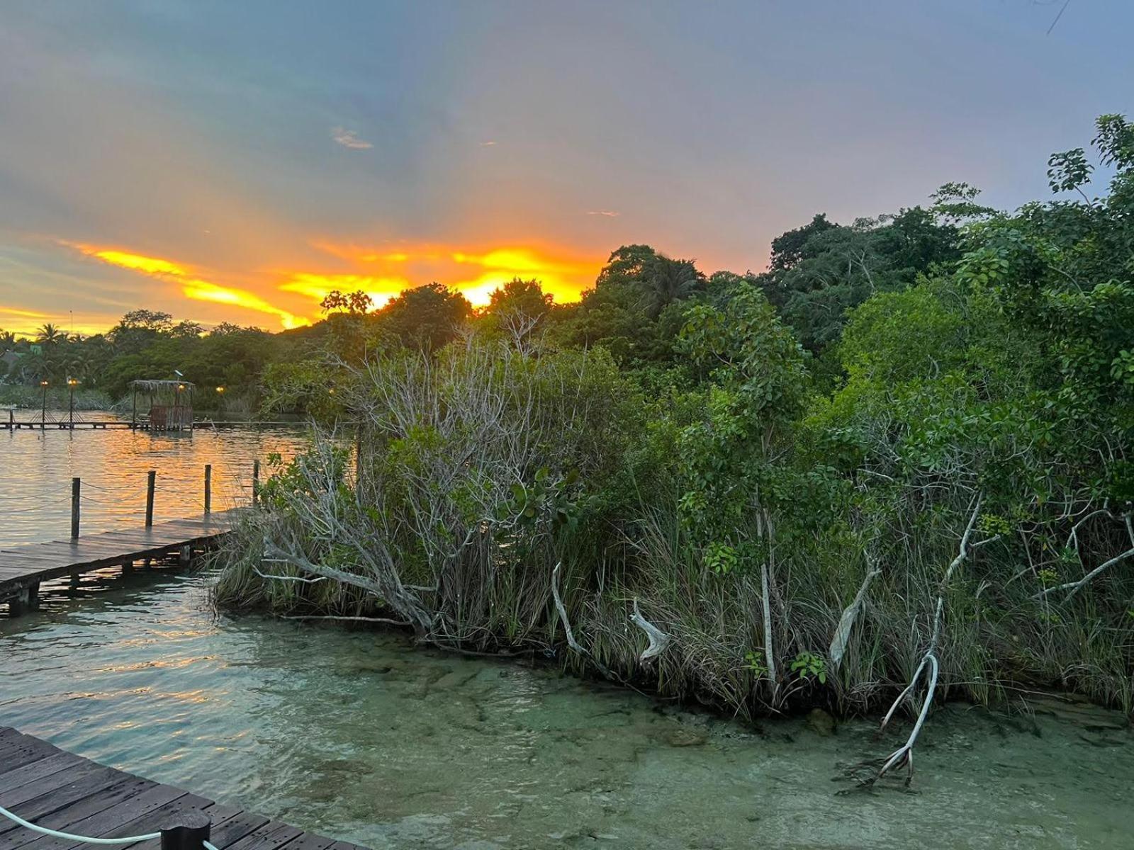 Villas Eco-Romanticas Kuuch Ka'Anil Bacalar Exteriör bild