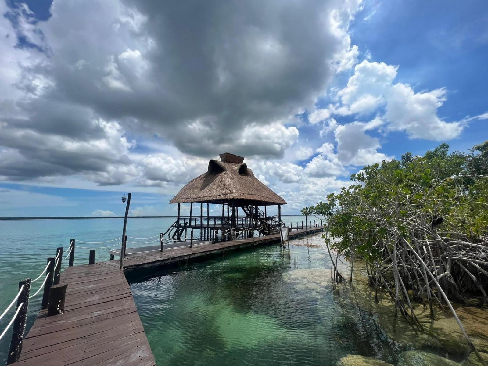 Villas Eco-Romanticas Kuuch Ka'Anil Bacalar Exteriör bild