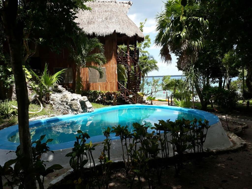 Villas Eco-Romanticas Kuuch Ka'Anil Bacalar Exteriör bild